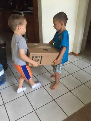 Lessons from a Moving Box-A spirit of peace in a time of high stress.