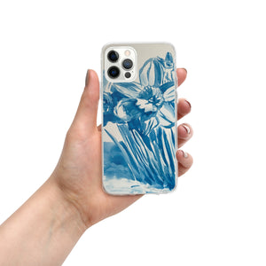 Daffodils in Blue (Clear Case for iPhone®) image 6