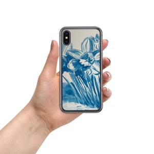 Daffodils in Blue (Clear Case for iPhone®) image 25