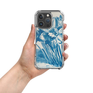 Daffodils in Blue (Clear Case for iPhone®) - iPhone 16 Pro image