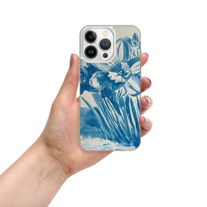 Daffodils in Blue (Clear Case for iPhone®) - iPhone 13 Pro image
