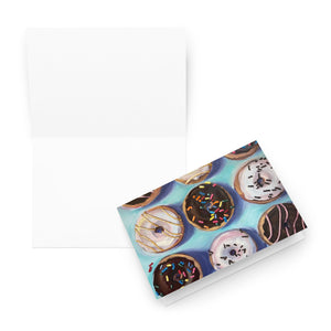 Donuts Greeting card - 5.83″×8.27″ image