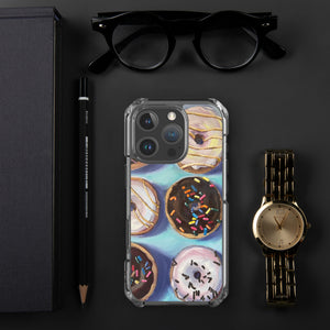Donuts (Clear Case for iPhone®) - iPhone 16 Pro image
