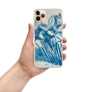 Daffodils in Blue (Clear Case for iPhone®) - iPhone 11 Pro Max image