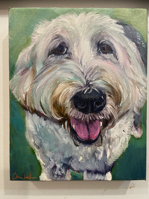 Doodle Oil Painting--Sold