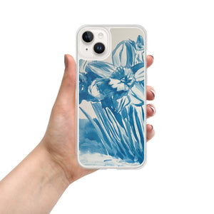 Daffodils in Blue (Clear Case for iPhone®) image 12