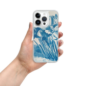 Daffodils in Blue (Clear Case for iPhone®) - iPhone 14 Pro image