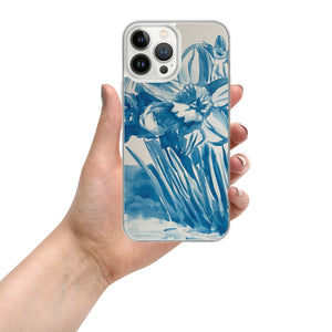 Daffodils in Blue (Clear Case for iPhone®) - iPhone 13 Pro Max image