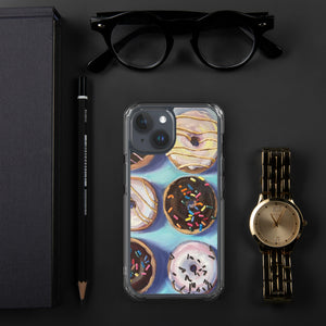 Donuts (Clear Case for iPhone®) - iPhone 15 image