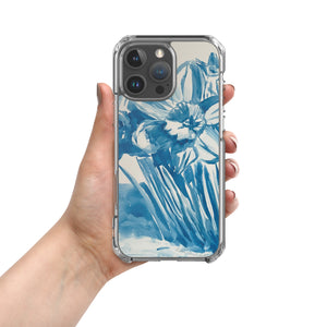 Daffodils in Blue (Clear Case for iPhone®) image 20