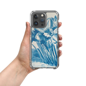 Daffodils in Blue (Clear Case for iPhone®) - iPhone 15 Pro Max image