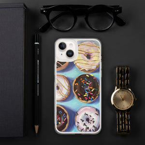 Donuts (Clear Case for iPhone®) - iPhone 14 Plus image