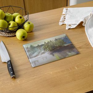 In the Stillness (glass cutting board) - 8×11 image